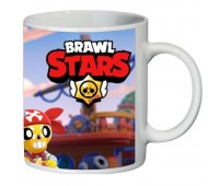 Кружка Бравл Старс Brawl Stars SuperCup (чашка-SC-BS05)