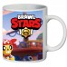 Кружка Бравл Старс Brawl Stars SuperCup (чашка-SC-BS05)