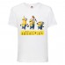 Футболка Миньоны 1 (Minions) белая (MIN wh 1) 104 см
