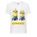Футболка Миньоны 12 (Minions) белая (MIN wh 12) 98 см