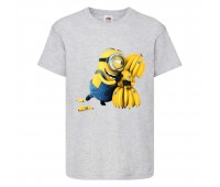 Футболка Миньоны 6 (Minions) серая (MIN gr 6) 98 см