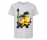 Футболка Миньоны 7 (Minions) серая (MIN gr 7) 98 см
