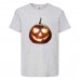 Футболка детская Хэллоуин  (Halloween) серая (halloween-012-gray) 104 см