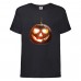Футболка детская Хэллоуин  (Halloween) черная (halloween-02-black) 104 см