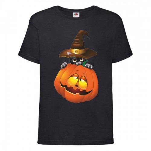 Футболка детская Хэллоуин (Halloween) черная (halloween-013-black) 104 см Футболка детская Хэллоуин (Halloween) черная (halloween-013-black) 104 см
