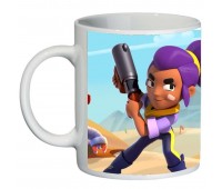 Кружка Бравл Старс Brawl Stars SuperCup (чашка-SC-BS06)