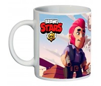 Кружка Бравл Старс Brawl Stars SuperCup (чашка-SC-BS10)