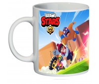 Кружка Бравл Старс Brawl Stars SuperCup (чашка-SC-BS11)