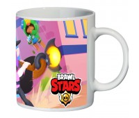 Кружка Бравл Старс Brawl Stars SuperCup (чашка-SC-BS12)
