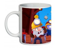 Кружка Бравл Старс Brawl Stars SuperCup (чашка-SC-BS13)