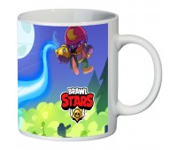 Кружка Бравл Старс Brawl Stars SuperCup (чашка-SC-BS14)