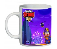Кружка Бравл Старс Brawl Stars SuperCup (чашка-SC-BS18)