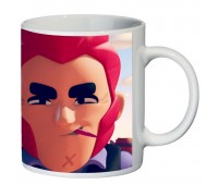 Кружка Бравл Старс Brawl Stars SuperCup (чашка-SC-BS24)