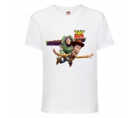 Футболка История игрушек 1 (Toy Story) белая (TST wh 1) 128 см