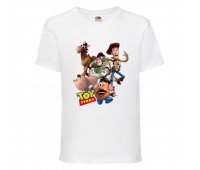 Футболка История игрушек 4 (Toy Story) белая (TST wh 4) 104 см