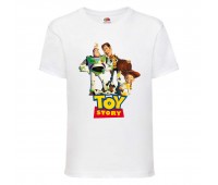 Футболка История игрушек 5 (Toy Story) белая (TST wh 5) 104 см