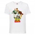 Футболка История игрушек 5 (Toy Story) белая (TST wh 5) 104 см