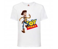 Футболка История игрушек 6 (Toy Story) белая (TST wh 6) 128 см