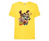 Футболка История игрушек 3 (Toy Story) желтая (TST yel 3) 128 см