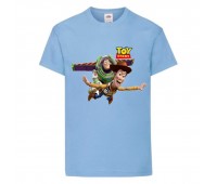 Футболка История игрушек 1 (Toy Story) голубая (TST lblu 1) 128 см