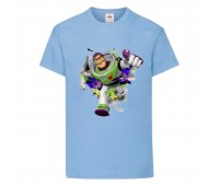 Футболка История игрушек 2 (Toy Story) голубая (TST lblu 2) 116 см