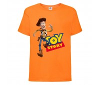 Футболка История игрушек 3 (Toy Story) оранжевая (TST or 3) 116 см