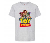 Футболка История игрушек 3 (Toy Story) серая (TST gr 3) 116 см