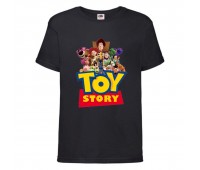 Футболка История игрушек 3 (Toy Story) черная (TST blc 3) 116 см