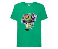 Футболка История игрушек 2 (Toy Story) зеленая (TST grn 2) 128 см
