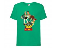 Футболка История игрушек 5 (Toy Story) зеленая (TST grn 5) 116 см