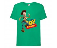 Футболка История игрушек 6 (Toy Story) зеленая (TST grn 6) 116 см