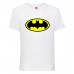 Футболка детская Марвел  (Marvel & DC) белая (batman-white) 104 см