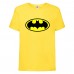 Футболка детская Марвел  (Marvel & DC) желтая (batman-yellow) 104 см