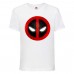 Футболка детская Марвел  (Marvel & DC) белая (deadpool-001-white) 104 см