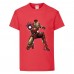 Футболка детская Марвел  (Marvel & DC) красная (ironmen-red) 104 см