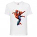 Футболка детская Марвел  (Marvel & DC) белая (spider-white) 104 см