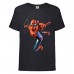 Футболка детская Марвел  (Marvel & DC) черная (spider-black) 104 см