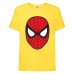 Футболка детская Марвел  (Marvel & DC) желтая (spiderman-yellow) 104 см