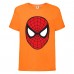 Футболка детская Марвел  (Marvel & DC) оранжевая (spiderman-orange) 104 см
