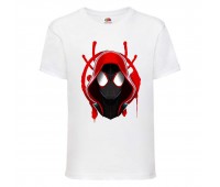 Футболка детская Марвел  (Marvel & DC) белая (spiderman-001-white) 104 см