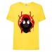 Футболка детская Марвел  (Marvel & DC) желтая (spiderman-001-yellow) 116 см