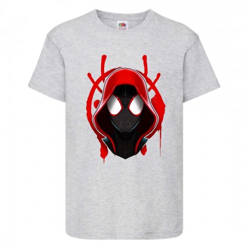 Футболка детская Марвел (Marvel & DC) серая (spiderman-001-gray) 104 см Футболка детская Марвел (Marvel & DC) серая (spiderman-001-gray) 104 см