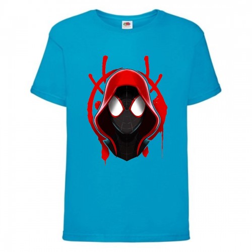 Футболка детская Марвел (Marvel & DC) голубая (spiderman-001-blue) 104 см Футболка детская Марвел (Marvel & DC) голубая (spiderman-001-blue) 104 см