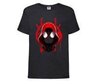 Футболка детская Марвел (Marvel & DC) черная (spiderman-001-black) 104 см Футболка детская Марвел (Marvel & DC) черная (spiderman-001-black) 104 см