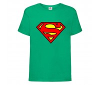Футболка детская Марвел (Marvel & DC) зеленая (superman-001-green) 104 см Футболка детская Марвел (Marvel & DC) зеленая (superman-001-green) 104 см