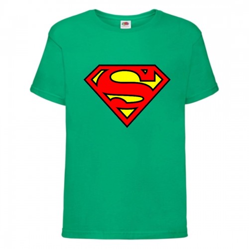 Футболка детская Марвел (Marvel & DC) зеленая (superman-001-green) 116 см Футболка детская Марвел (Marvel & DC) зеленая (superman-001-green) 116 см