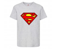 Футболка детская Марвел (Marvel & DC) серая (superman-001-gray) 104 см Футболка детская Марвел (Marvel & DC) серая (superman-001-gray) 104 см