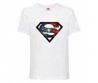 Футболка детская Марвел  (Marvel & DC) белая (superspider-001-white) 104 см