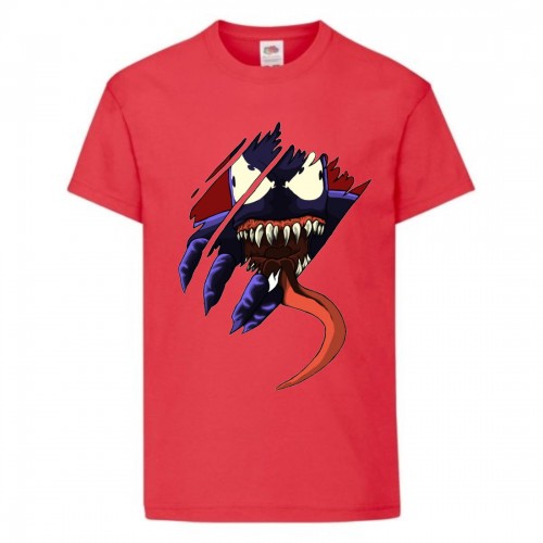 Футболка детская Марвел (Marvel & DC) красная (venom-003-red) 104 см Футболка детская Марвел (Marvel & DC) красная (venom-003-red) 104 см