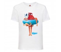 Футболка детская Немо (Nemo) белая (NEMO-007-white) 104 см Футболка детская Немо (Nemo) белая (NEMO-007-white) 104 см